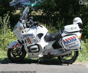 yapboz Motosiklet polis, Romanya